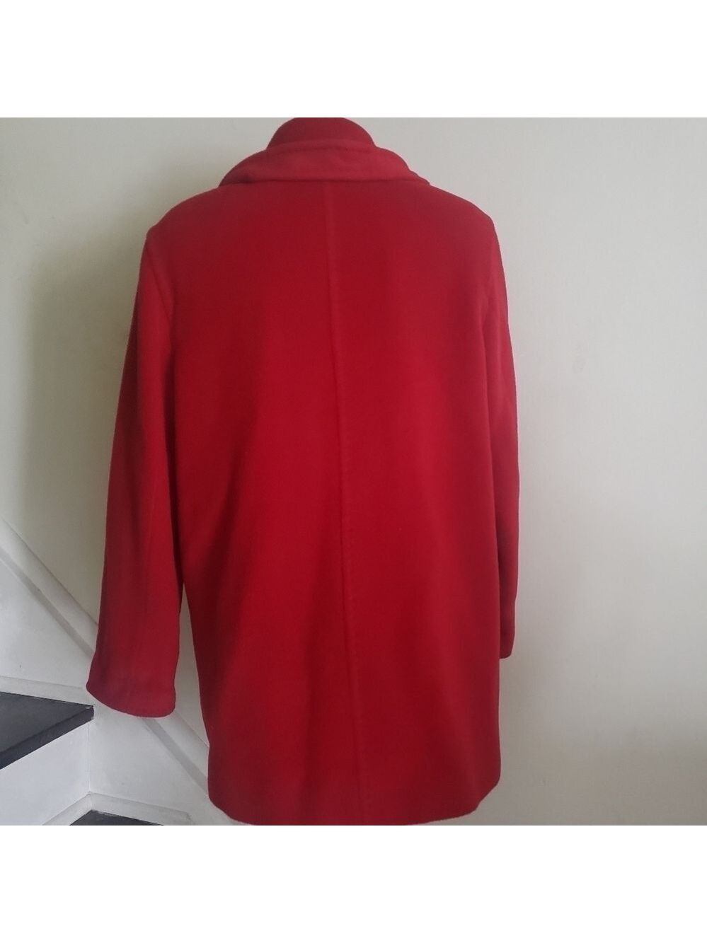 HP. Cinzia Rocca Fodera Bemberg Wool And Cashmere Coat - Picture 4 of 14